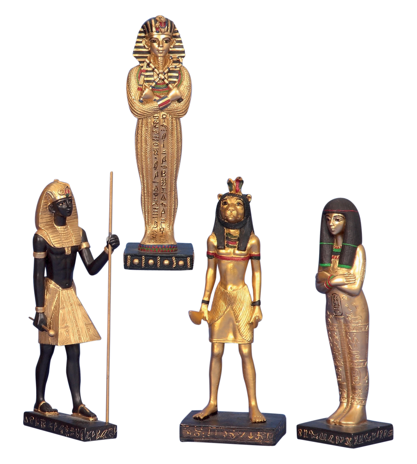 4 Ägyptische Figuren