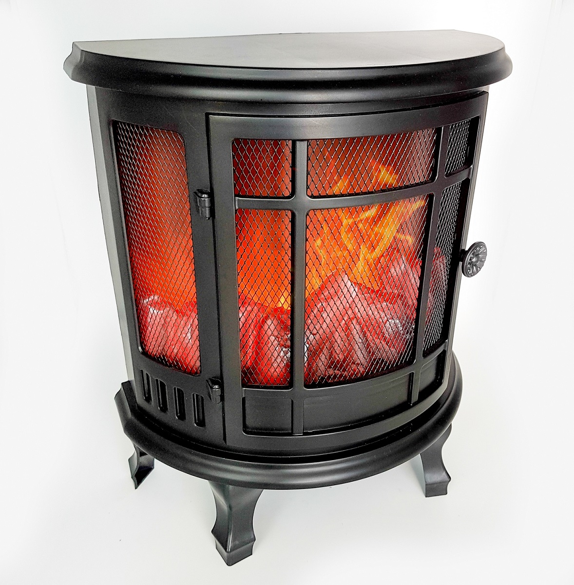 Led Kamin Flammeneffekt Kaminfeuer Tischkamin Flammen-Optik 30 x 35 cm