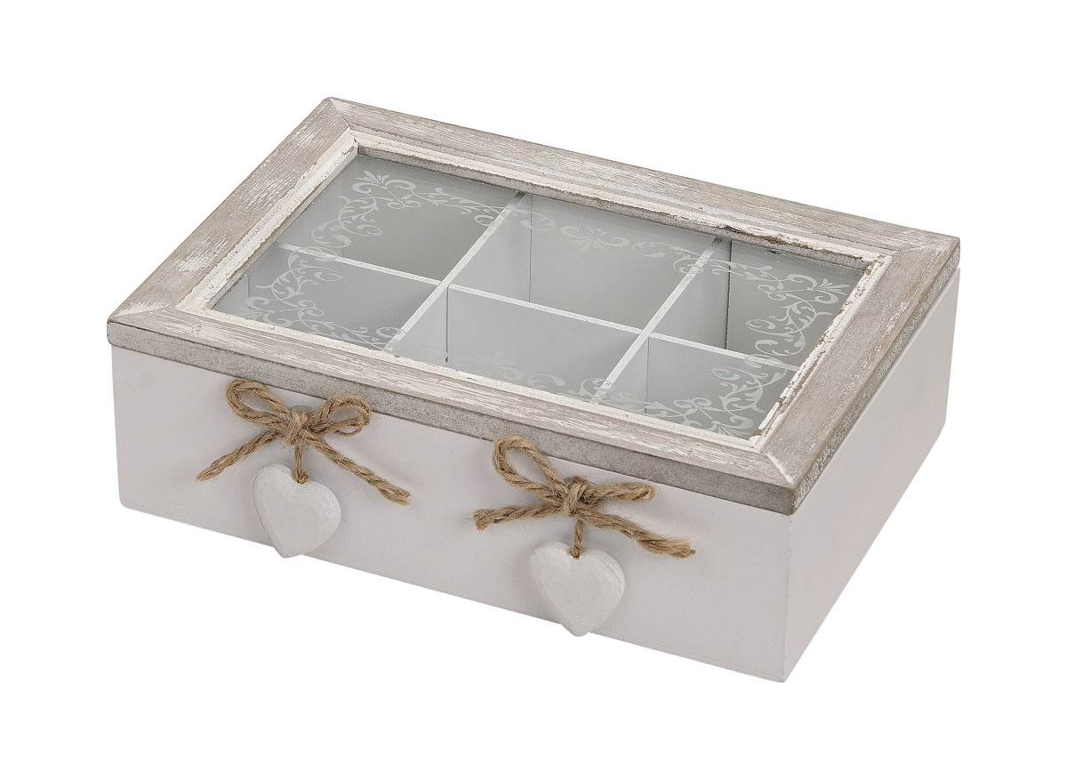 Aufbewahrungsbox Mit Fächern Holz